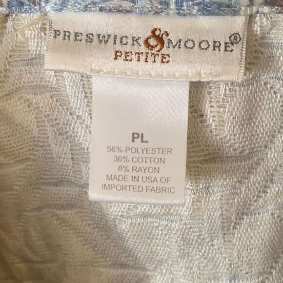 Pre Owned Women’s Preswick & Moore Petite Full Zip Jacket Sz PL Fashion Style - Picture 10 of 12